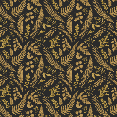 Rolgordijn verduisterend Gele varens