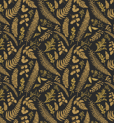 Rolgordijn verduisterend Gele varens