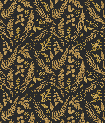 Rolgordijn verduisterend Gele varens