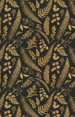 Rolgordijn verduisterend Gele varens