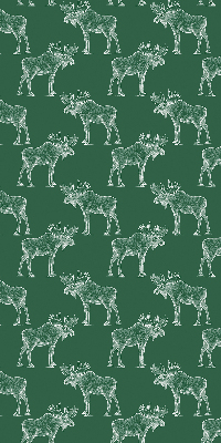 Rolgordijn verduisterend Groene eland