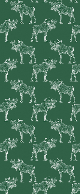 Rolgordijn verduisterend Groene eland