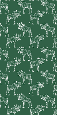 Rolgordijn verduisterend Groene eland