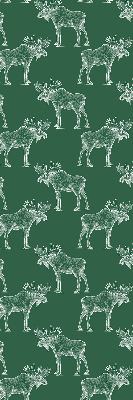 Rolgordijn verduisterend Groene eland