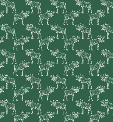 Rolgordijn verduisterend Groene eland