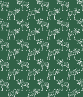 Rolgordijn verduisterend Groene eland