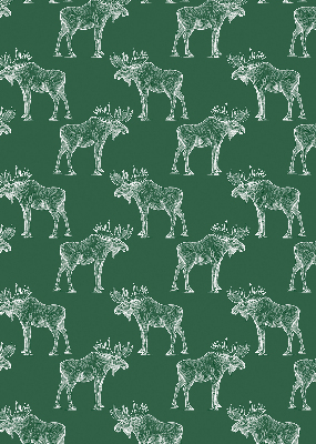 Rolgordijn verduisterend Groene eland