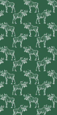 Rolgordijn verduisterend Groene eland