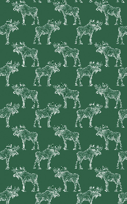 Rolgordijn verduisterend Groene eland