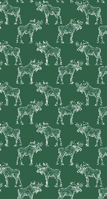 Rolgordijn verduisterend Groene eland