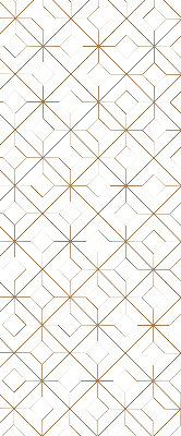 Rolgordijn voor het raam Bruin patroon