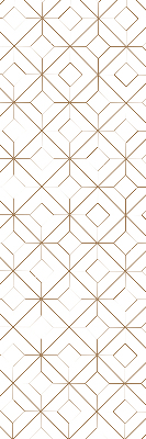 Rolgordijn voor het raam Bruin patroon