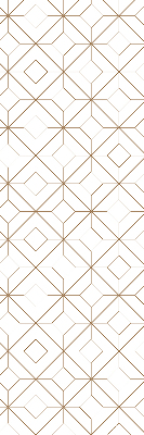 Rolgordijn voor het raam Bruin patroon