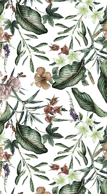 Rolgordijn voor het raam Exotische natuur