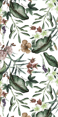 Rolgordijn voor het raam Exotische natuur