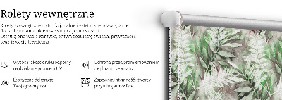 Rolgordijn verduisterend Glanzende bladeren