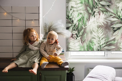 Rolgordijn verduisterend Glanzende bladeren