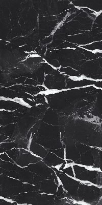 Rolgordijn voor het raam Zwart marmer