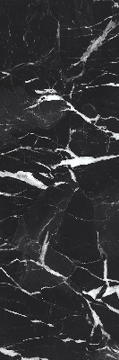 Rolgordijn voor het raam Zwart marmer