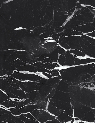 Rolgordijn voor het raam Zwart marmer