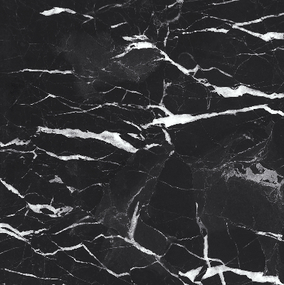 Rolgordijn voor het raam Zwart marmer