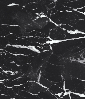 Rolgordijn voor het raam Zwart marmer