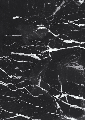 Rolgordijn voor het raam Zwart marmer