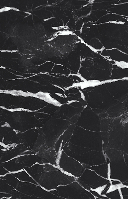 Rolgordijn voor het raam Zwart marmer