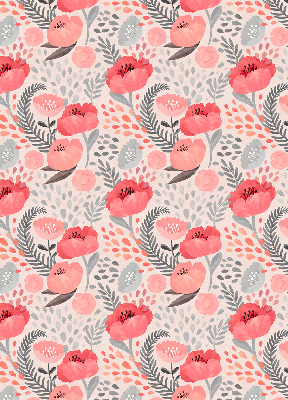 Rolgordijn verduisterend Papaver