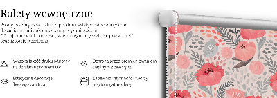 Rolgordijn verduisterend Papaver