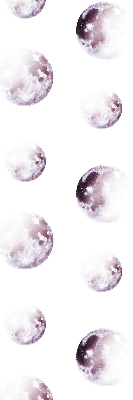 Rolgordijn voor het raam Grijze planeten