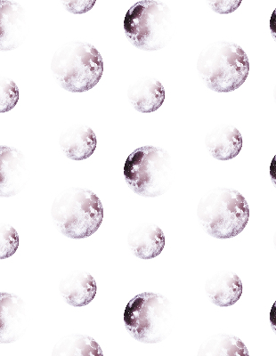 Rolgordijn voor het raam Grijze planeten