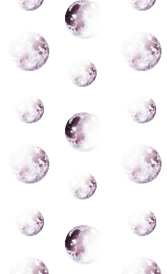 Rolgordijn voor het raam Grijze planeten