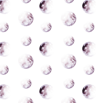 Rolgordijn voor het raam Grijze planeten