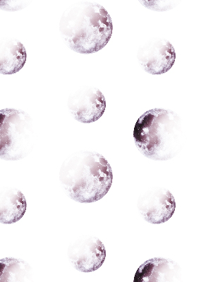 Rolgordijn voor het raam Grijze planeten