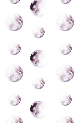 Rolgordijn voor het raam Grijze planeten