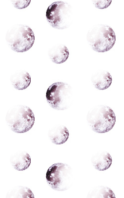 Rolgordijn voor het raam Grijze planeten