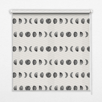 Rolgordijn verduisterend Maanfasen