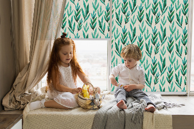 Rolgordijn verduisterend Planten