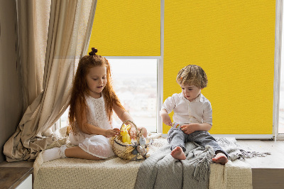 Rolgordijn verduisterend Fel oranje