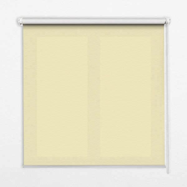 Rolgordijn voor het raam Lichtgeel