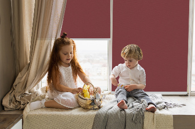 Rolgordijn voor het raam Claret