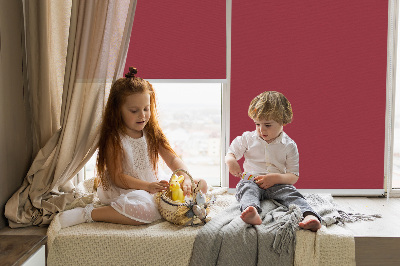 Rolgordijn verduisterend Donkerrood