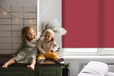 Rolgordijn verduisterend Donkerrood