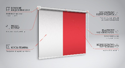 Rolgordijn verduisterend Rood