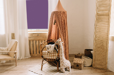 Rolgordijn voor het raam Paars