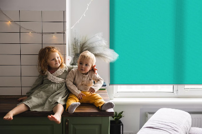 Rolgordijn verduisterend Turkoois