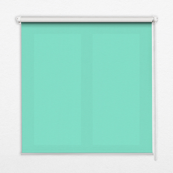 Rolgordijn voor het raam Turkoois