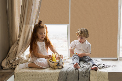 Rolgordijn verduisterend Beige