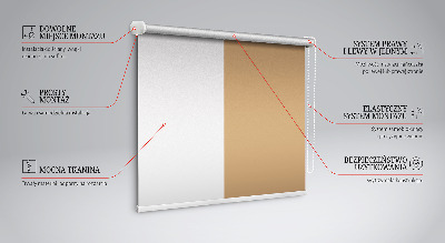 Rolgordijn verduisterend Beige